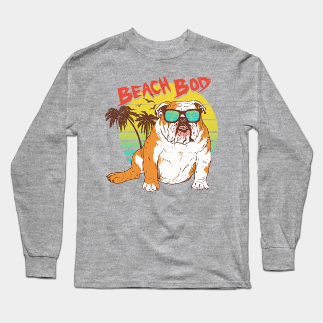 Beach Bod Long Sleeve T-Shirt by Hillary White Rabbit